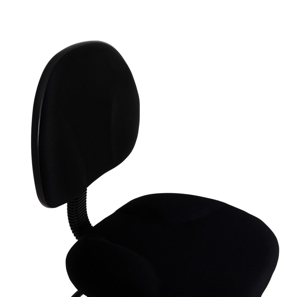 Black Fabric Drafting Chair (Cylinders: 22.5''-27''H or 26''-30.5''H). Picture 8
