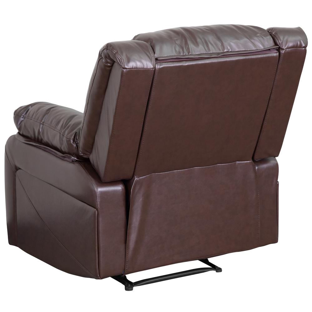 Brown LeatherSoft Recliner. Picture 2