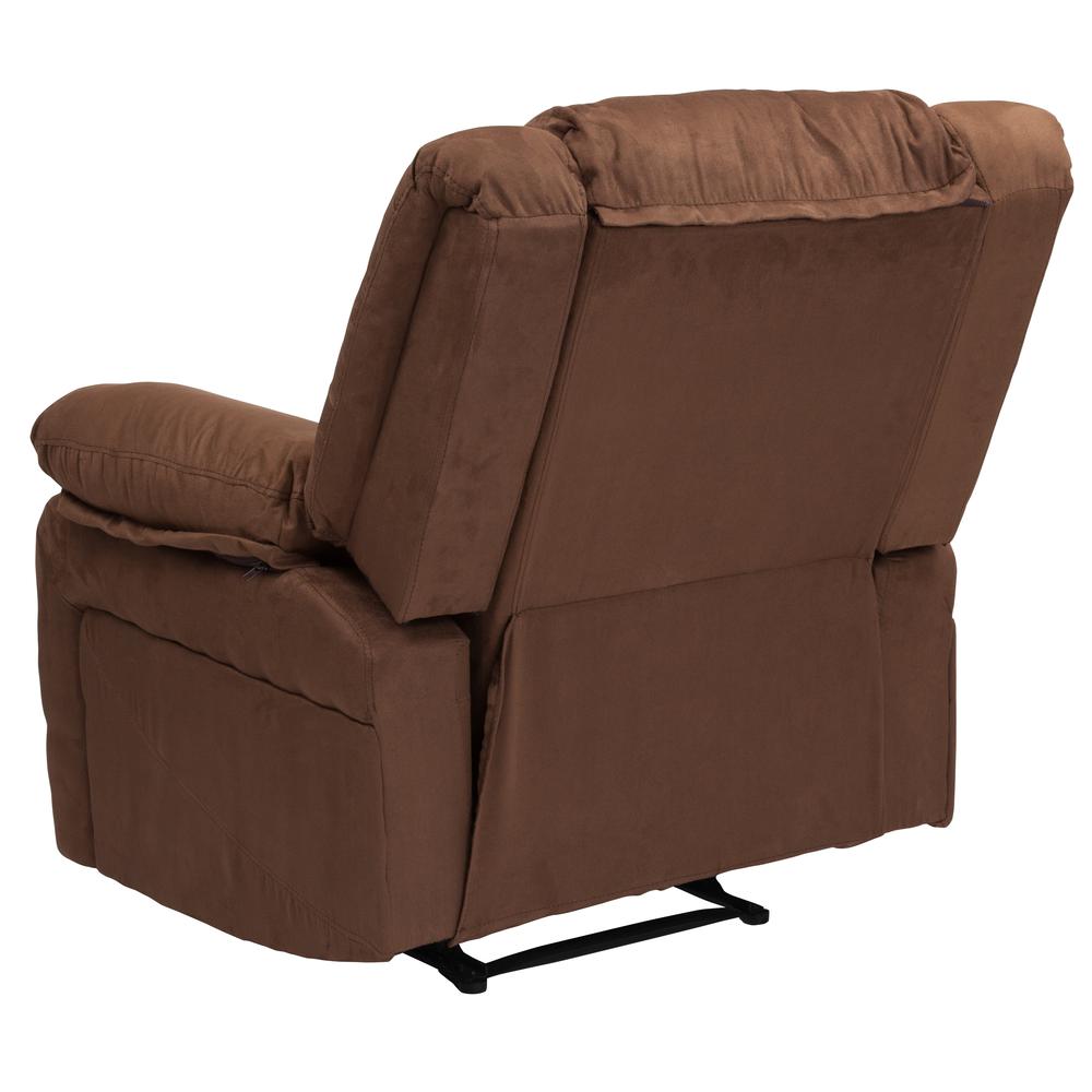 Harmony Series Chocolate Brown Microfiber Recliner. Picture 4
