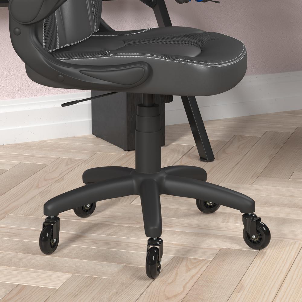 X10 Gaming Chair Racing Office Computer Chair, Black LeatherSoft. Picture 7