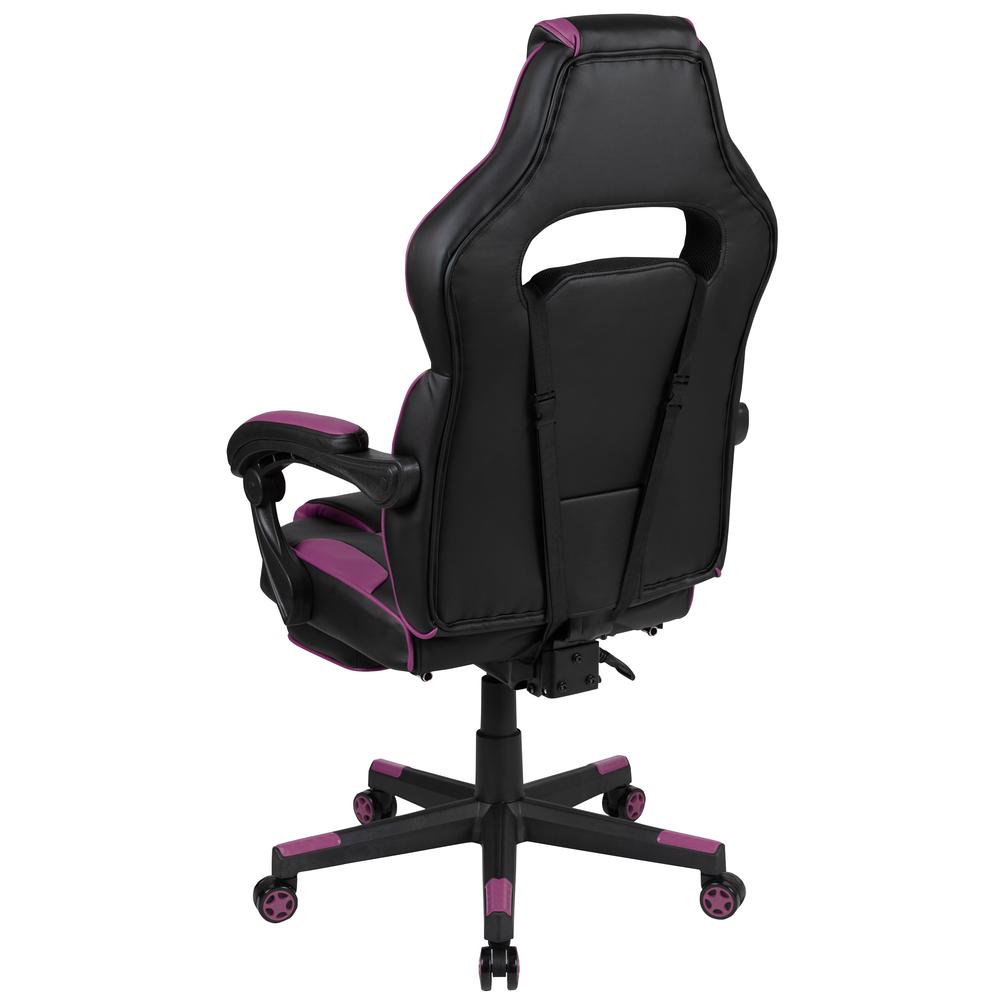 X40 Gaming Chair Racing Computer Chair - Black/Purple. Picture 7