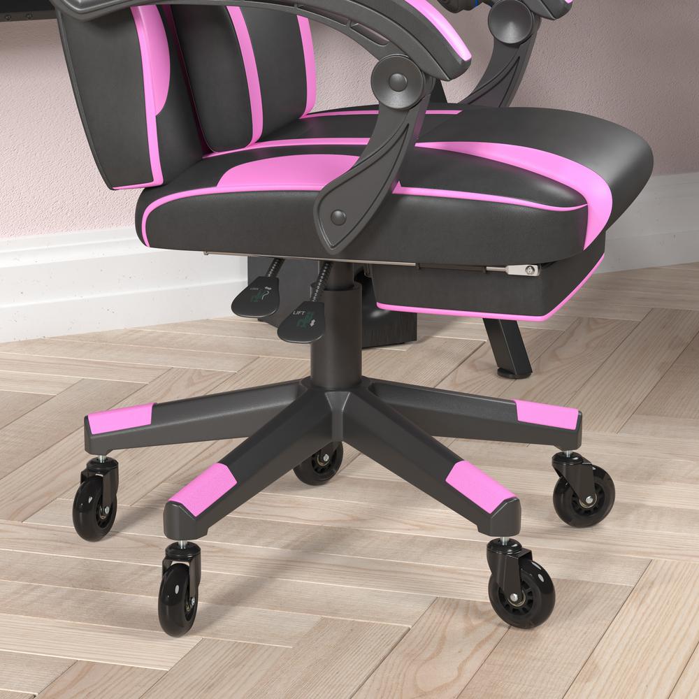 X40 Gaming Chair Racing Computer Chair - Black/Purple. Picture 7