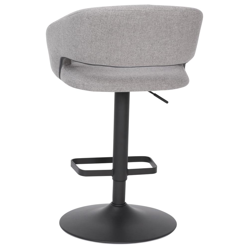 Contemporary Adjustable Swivel Bar Stool. Picture 2