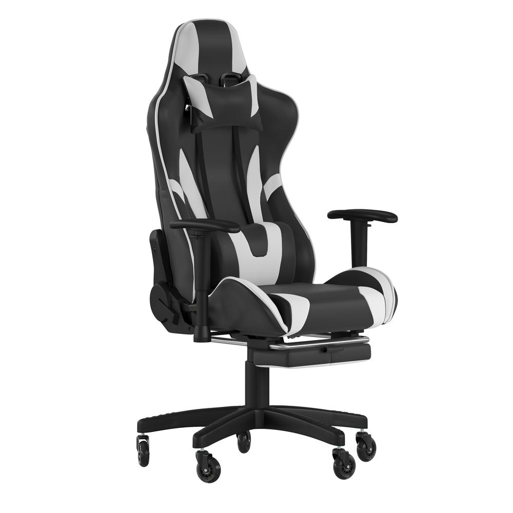 X30 Gaming Chair Racing Computer Chair with Back, Slide-Out Footrest,. Picture 2