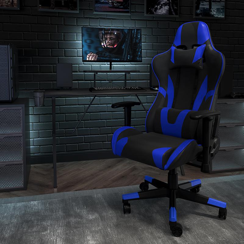 X30 Gaming Chair Racing Office Computer Chair with Back. Picture 1