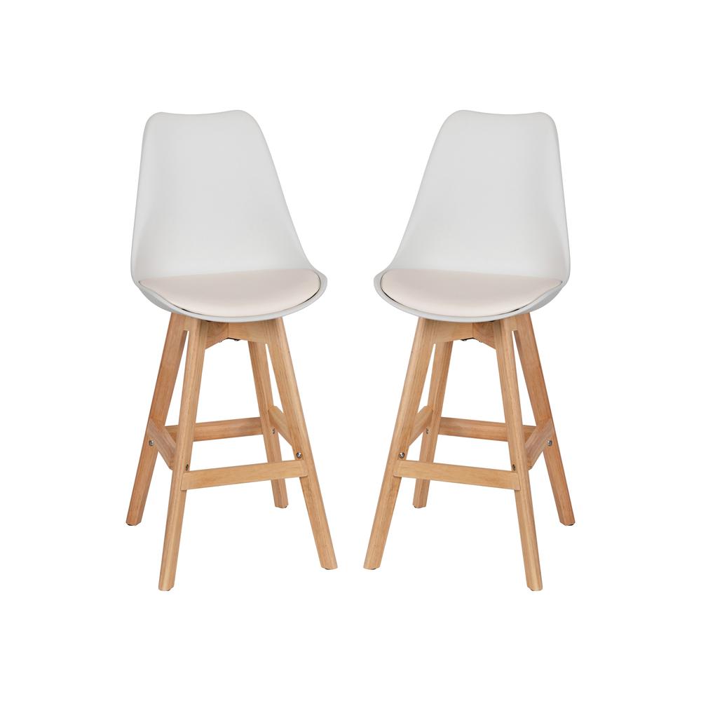 Dana Set of 2 Modern Commercial Counter Stools. Picture 3