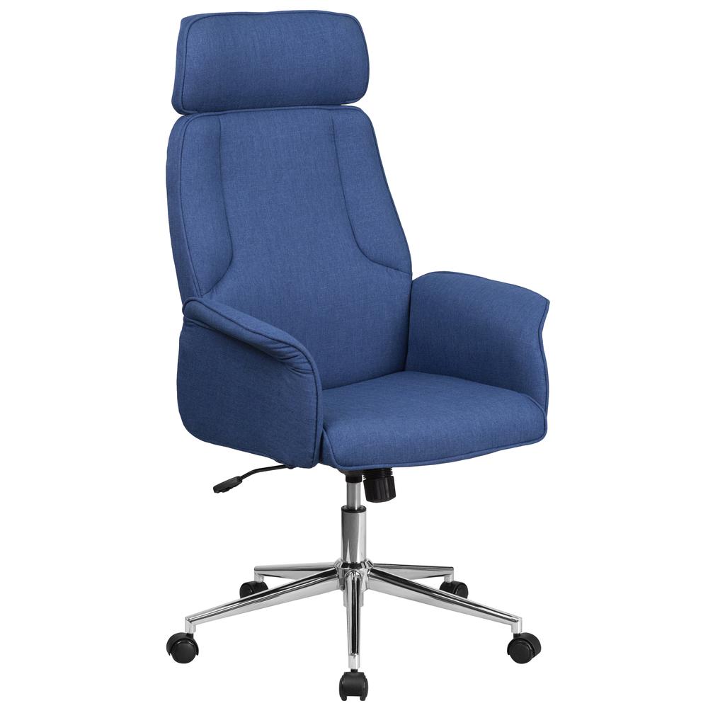 executive office chair blue