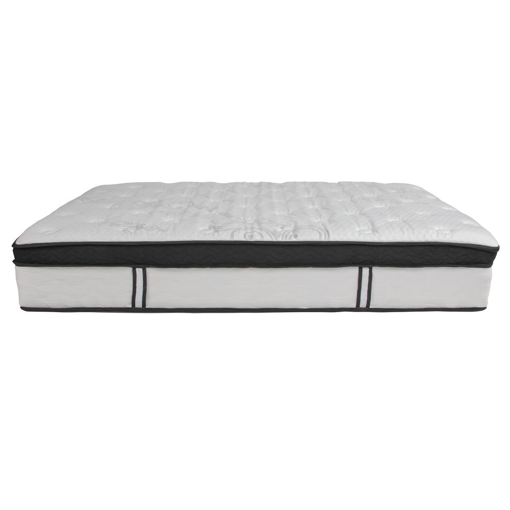 Capri Comfortable Sleep 12 Inch CertiPUR-US Certified Memory Foam & Pocket Spring Mattress, Full Mattress in a Box. Picture 3