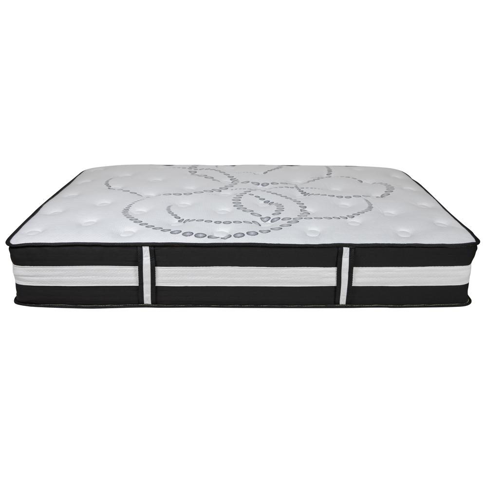 12 Inch CertiPUR-US Certified Hybrid Pocket Spring Mattress, Full Mattress in a Box. Picture 4