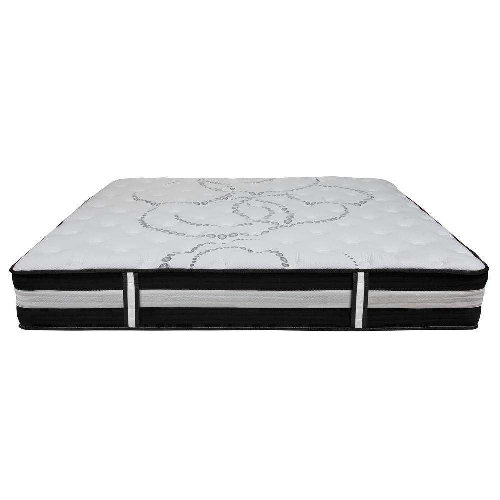 12 Inch CertiPUR-US Certified Hybrid Pocket Spring Mattress, King Mattress in a Box. Picture 4