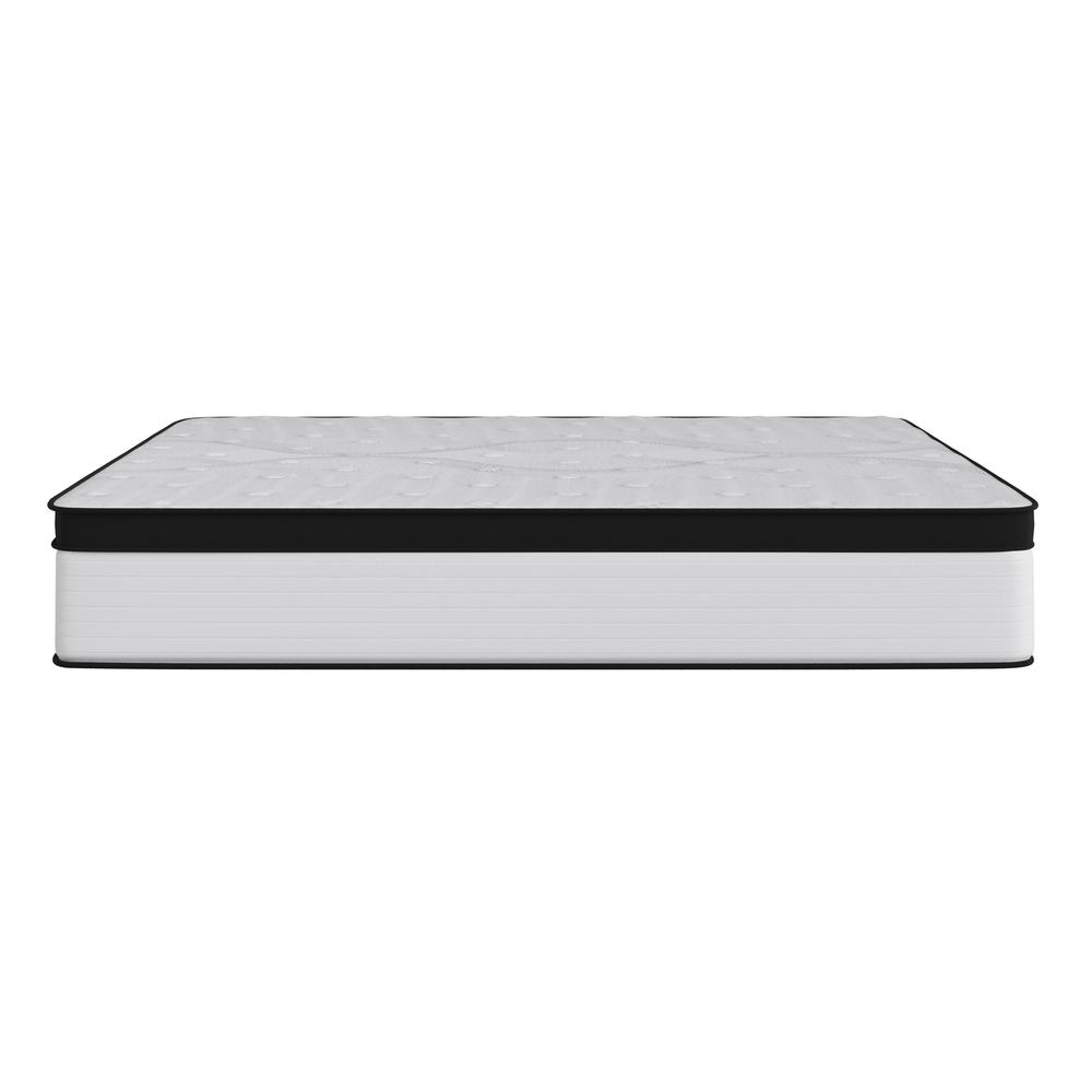 Firm 12 Inch Hybrid Pocket Spring Mattress, King Mattress in a Box. Picture 9