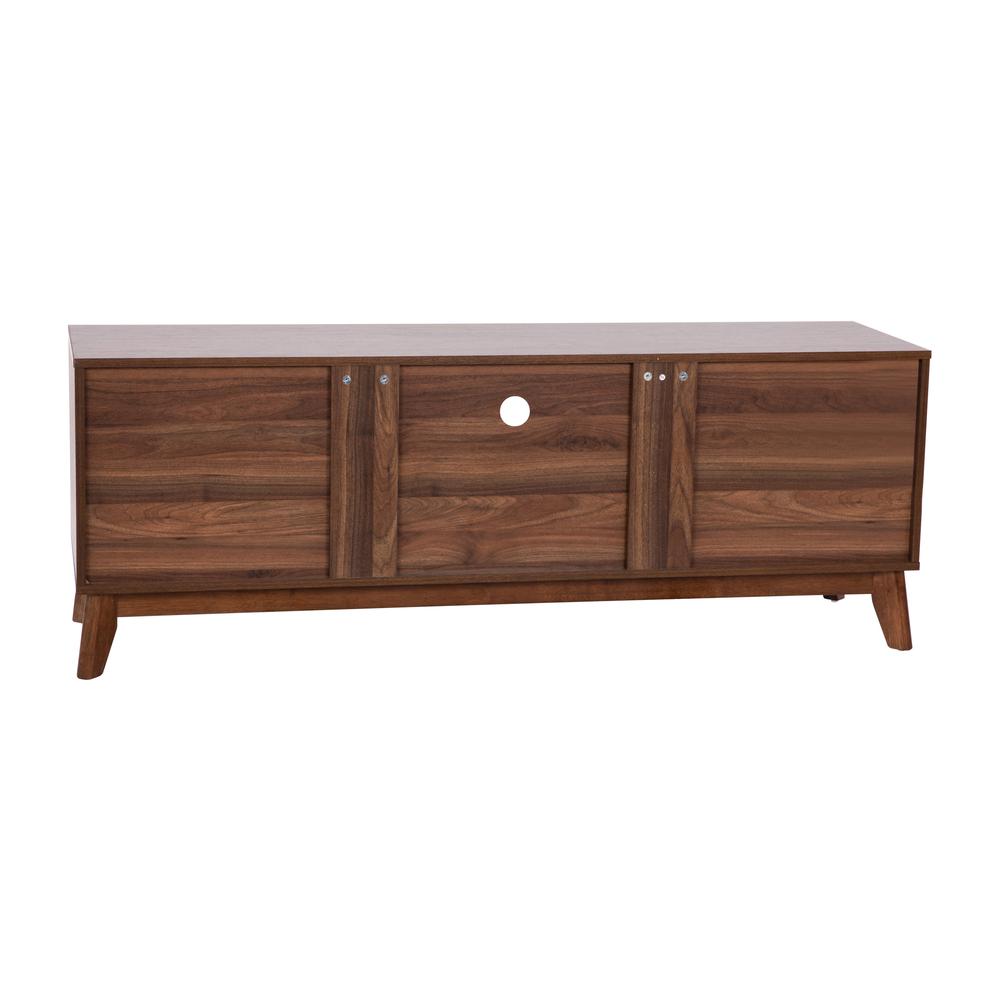 TV Stand in Walnut for up to 64 in TV's - 60 in Media Center. Picture 8