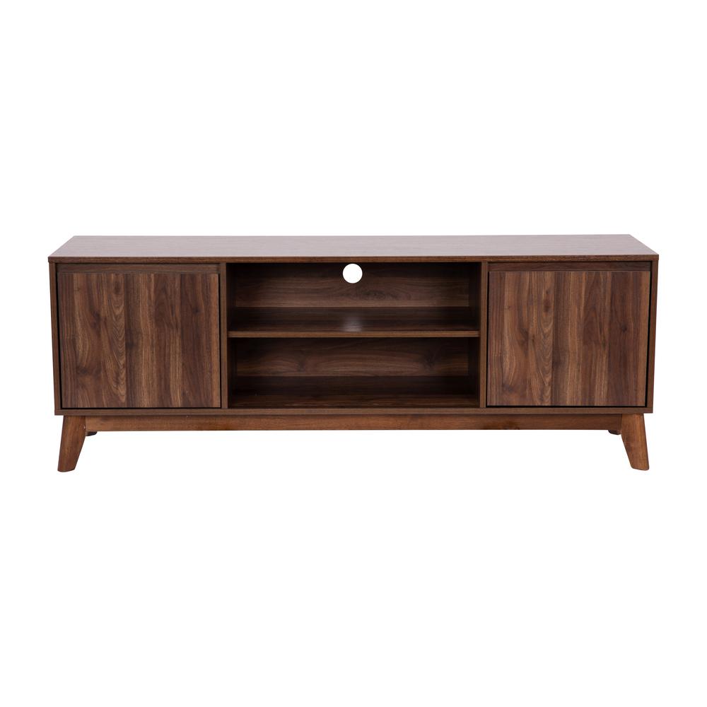 TV Stand in Walnut for up to 64 in TV's - 60 in Media Center. Picture 11