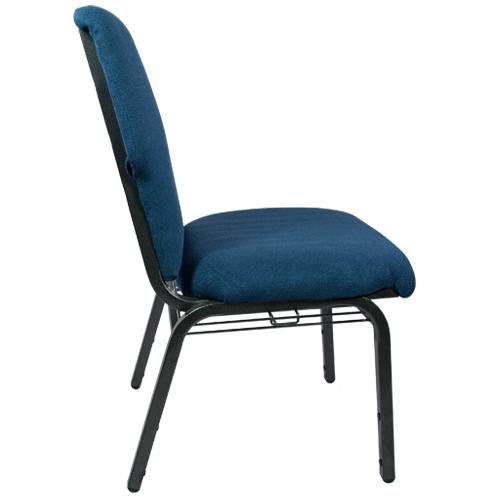 Navy Discount Church Chair - 21 in. Wide. Picture 3