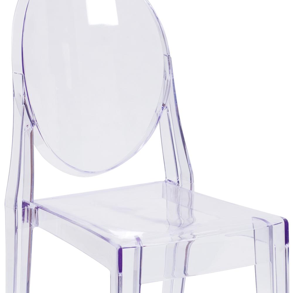 Ghost Side Chair in Transparent Crystal. Picture 7