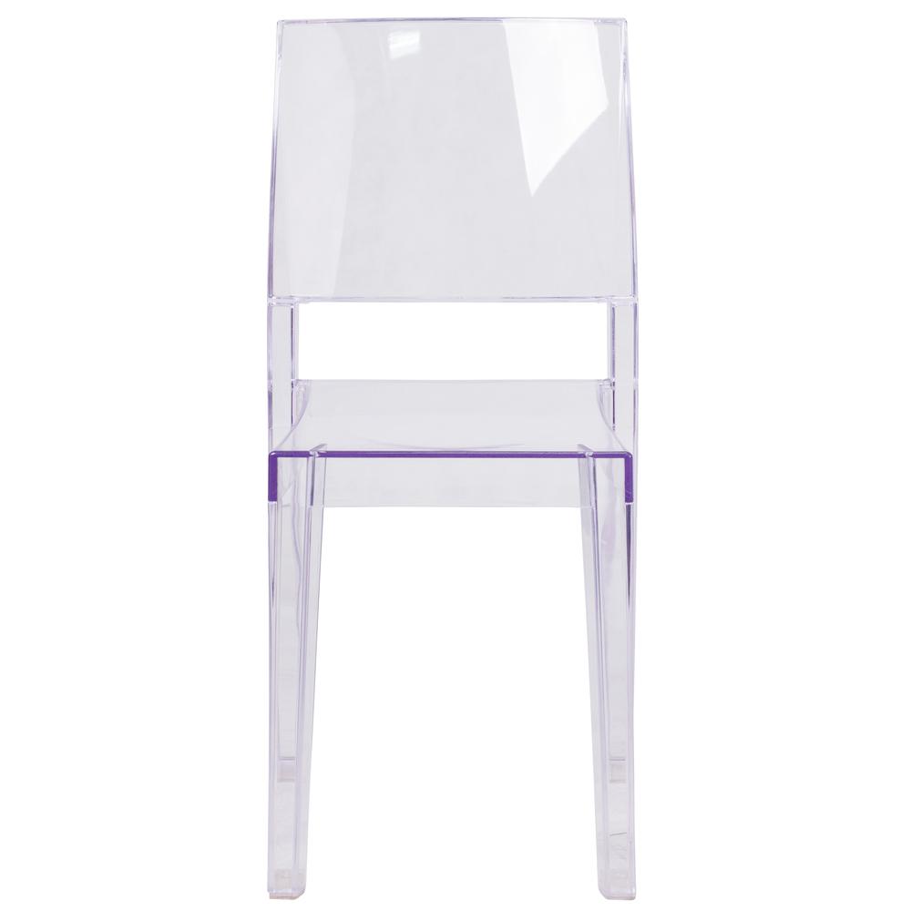 Transparent Stacking Side Chair. Picture 5