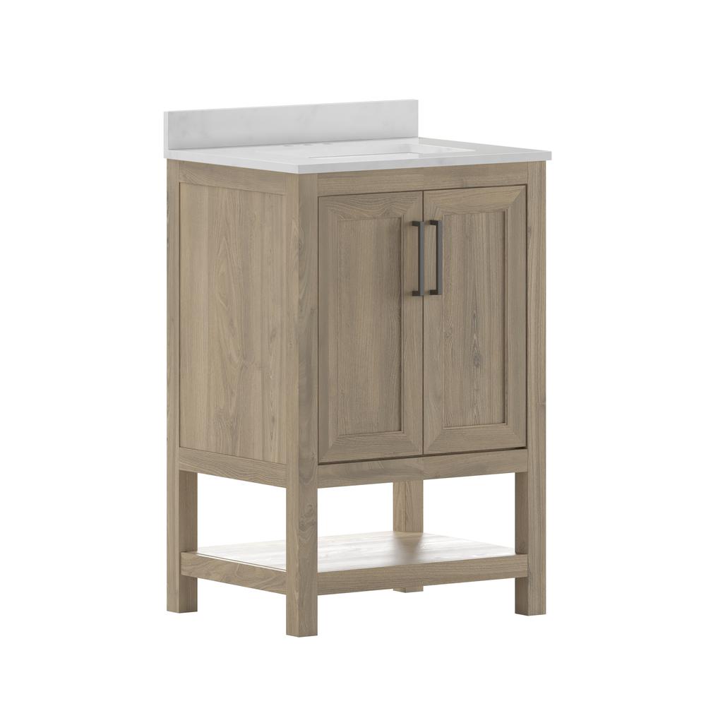 24 Inch Contemporary Bathroom Vanity with Sink Combo. Picture 5