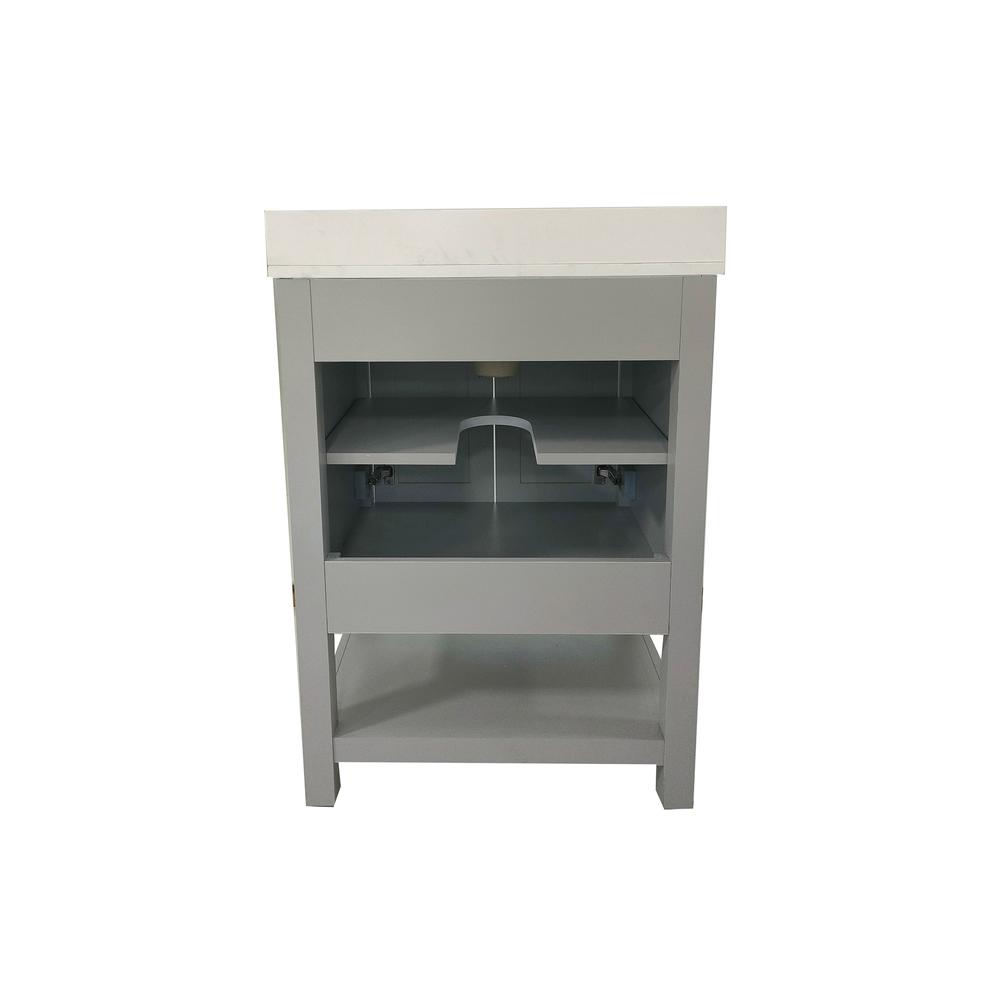 24 Inch Contemporary Bathroom Vanity with Sink Combo. Picture 2