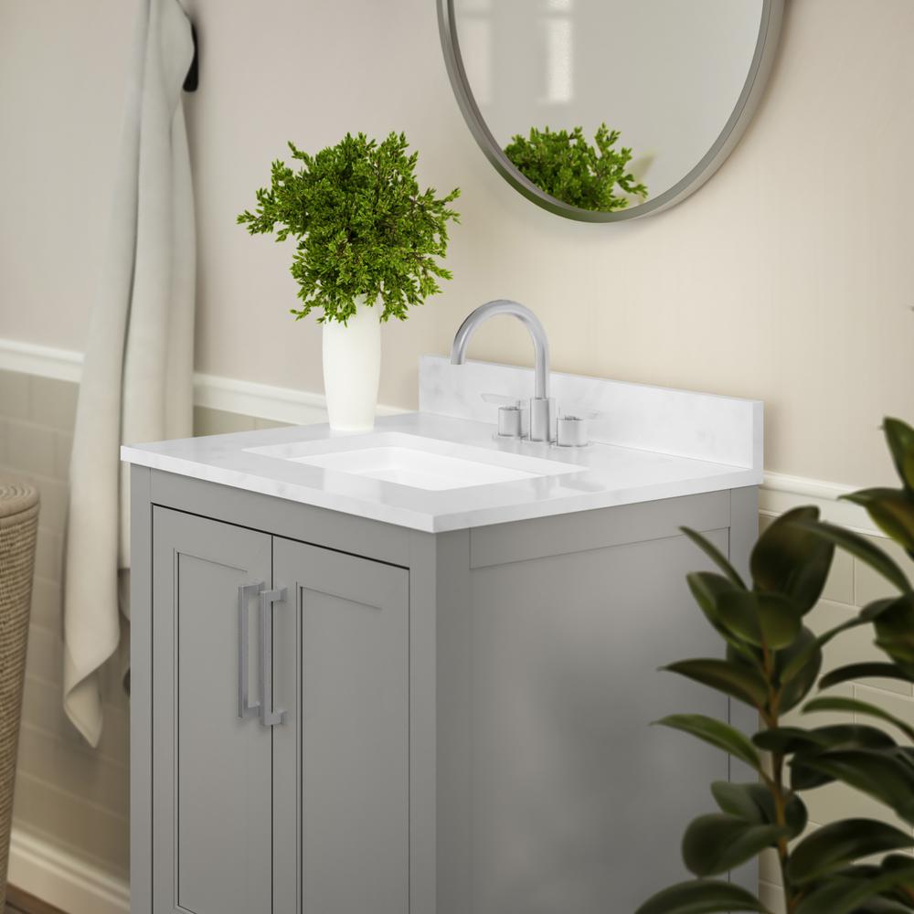 24 Inch Contemporary Bathroom Vanity with Sink Combo. Picture 1