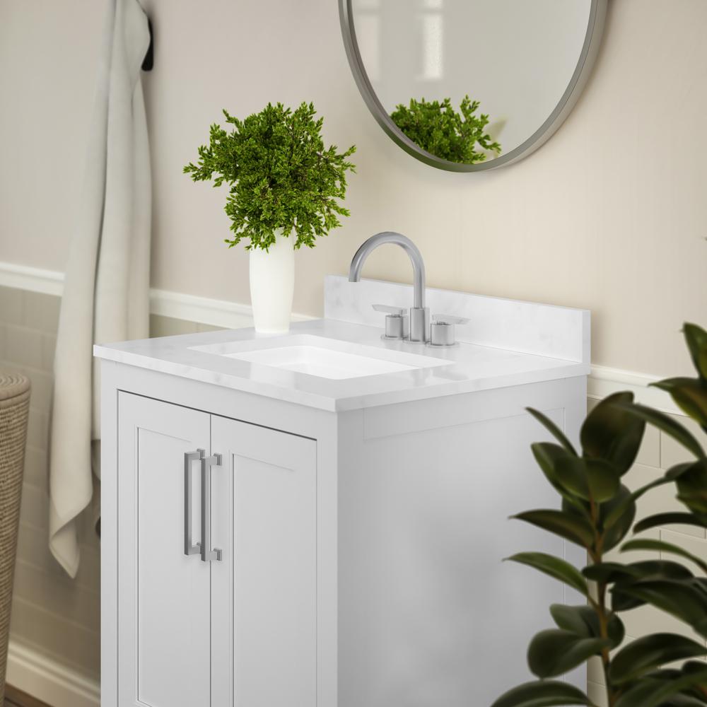 24 Inch Contemporary Bathroom Vanity with Sink Combo. Picture 8