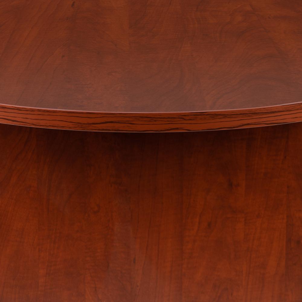 6 Foot (72 inch) Oval Conference Table in Cherry. Picture 9