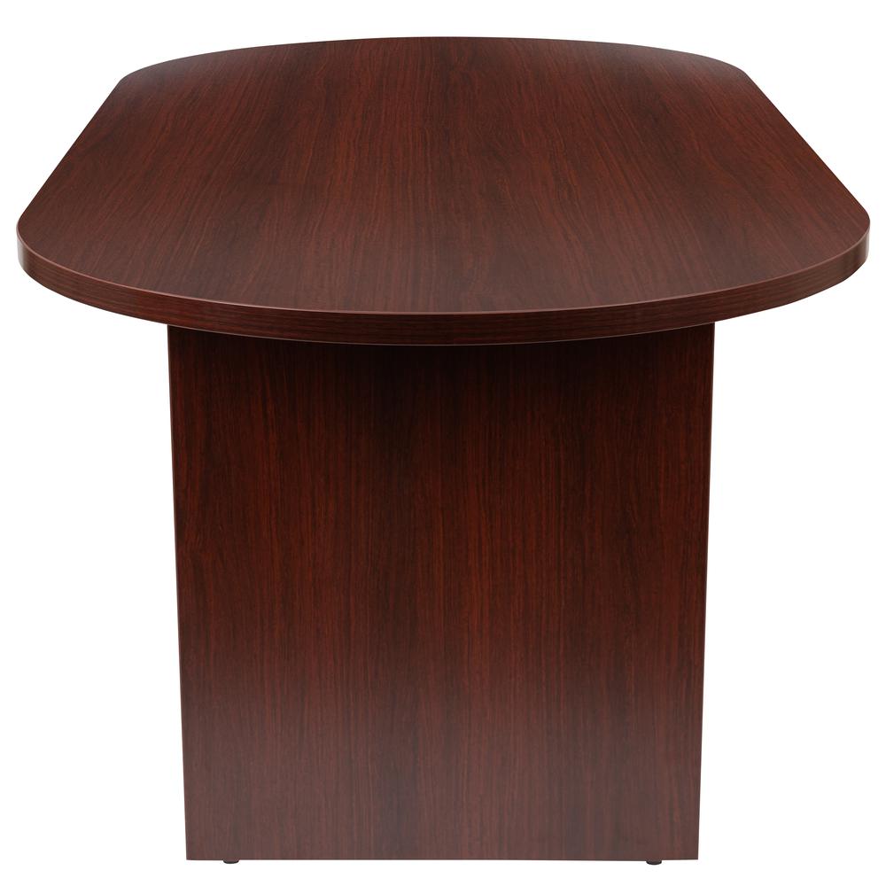 6 Foot (72 inch) Oval Conference Table in Mahogany. Picture 4