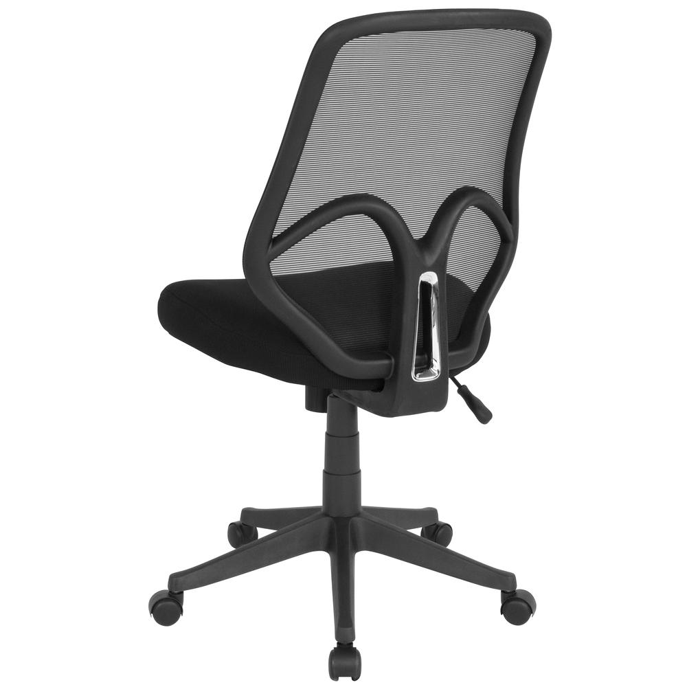 High Back Black Mesh Office Chair. Picture 4