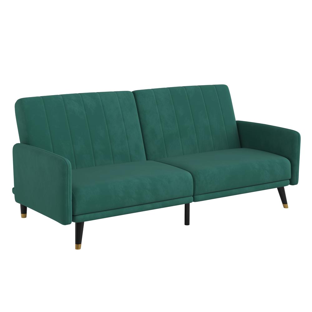 Premium Split Back Sofa Futon, Convertible Sleeper Couch. Picture 2