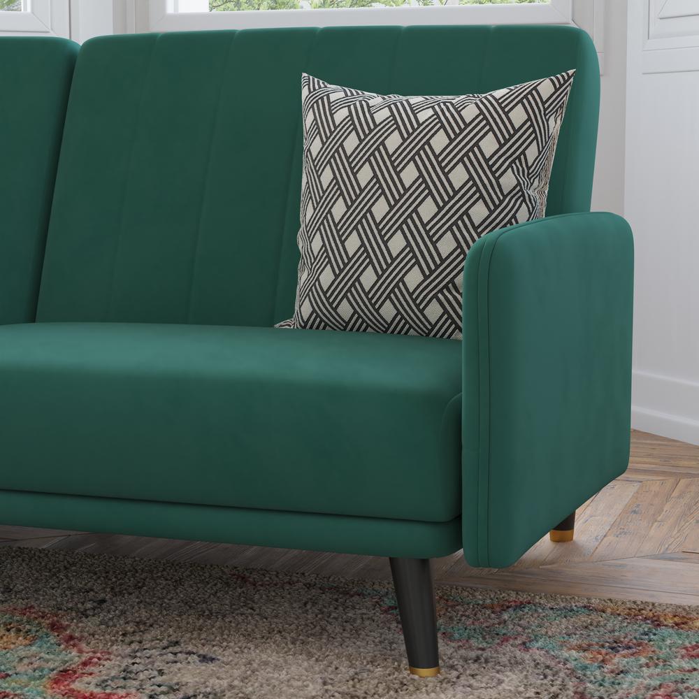 Premium Split Back Sofa Futon, Convertible Sleeper Couch. Picture 6