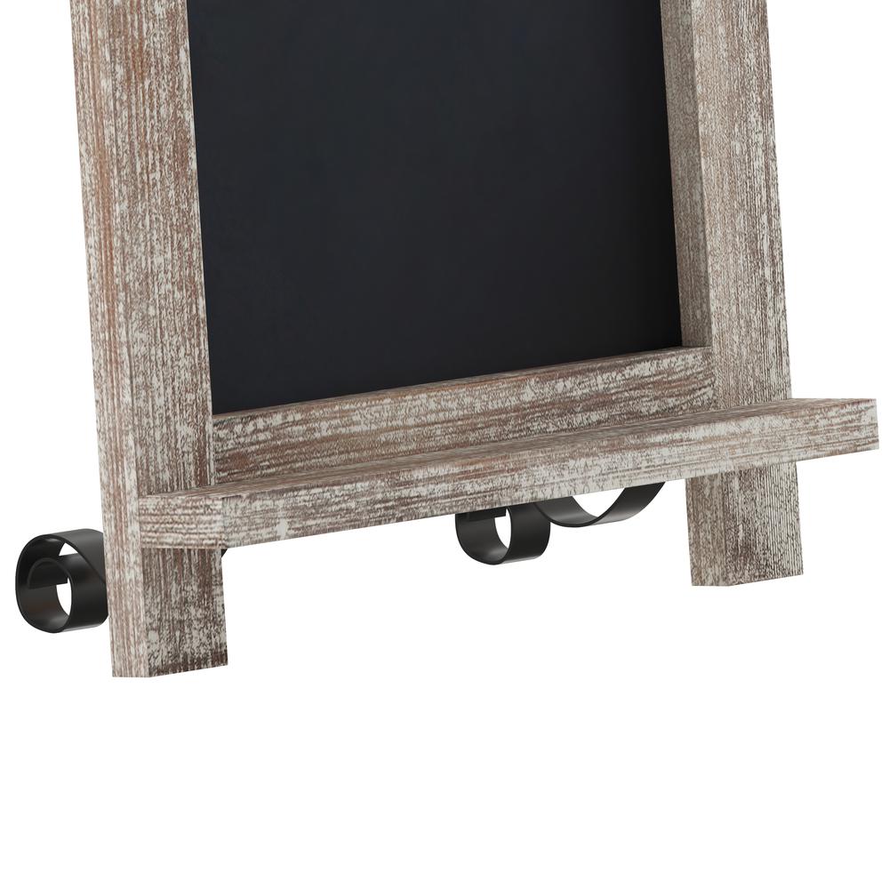 9.5" x 14" Weathered Tabletop Magnetic Chalkboard Sign. Picture 4