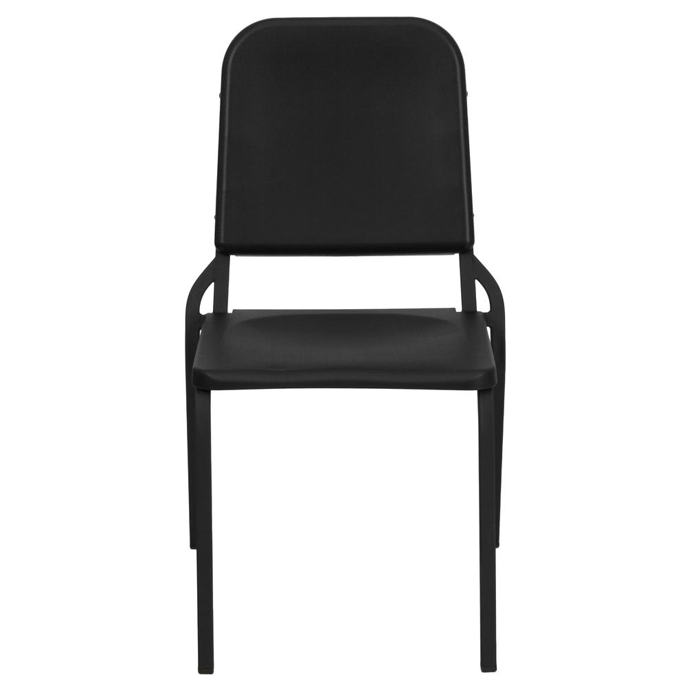 Black High Density Stackable Melody Band/Music Chair. Picture 4