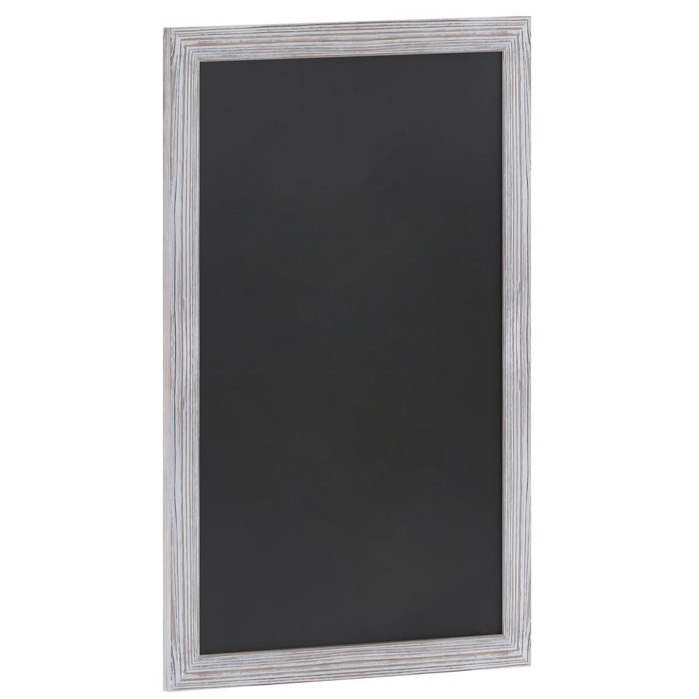 24" x 36" Whitewashed Wall Mount Magnetic Chalkboard Sign. Picture 2
