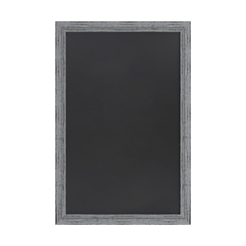 24" x 36" Gray Wall Mount Magnetic Chalkboard Sign. Picture 11