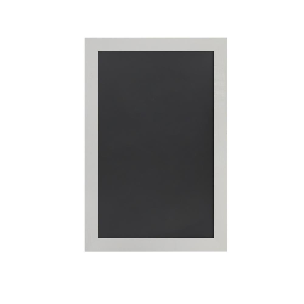 20" x 30" White Wall Mount Magnetic Chalkboard Sign. Picture 11