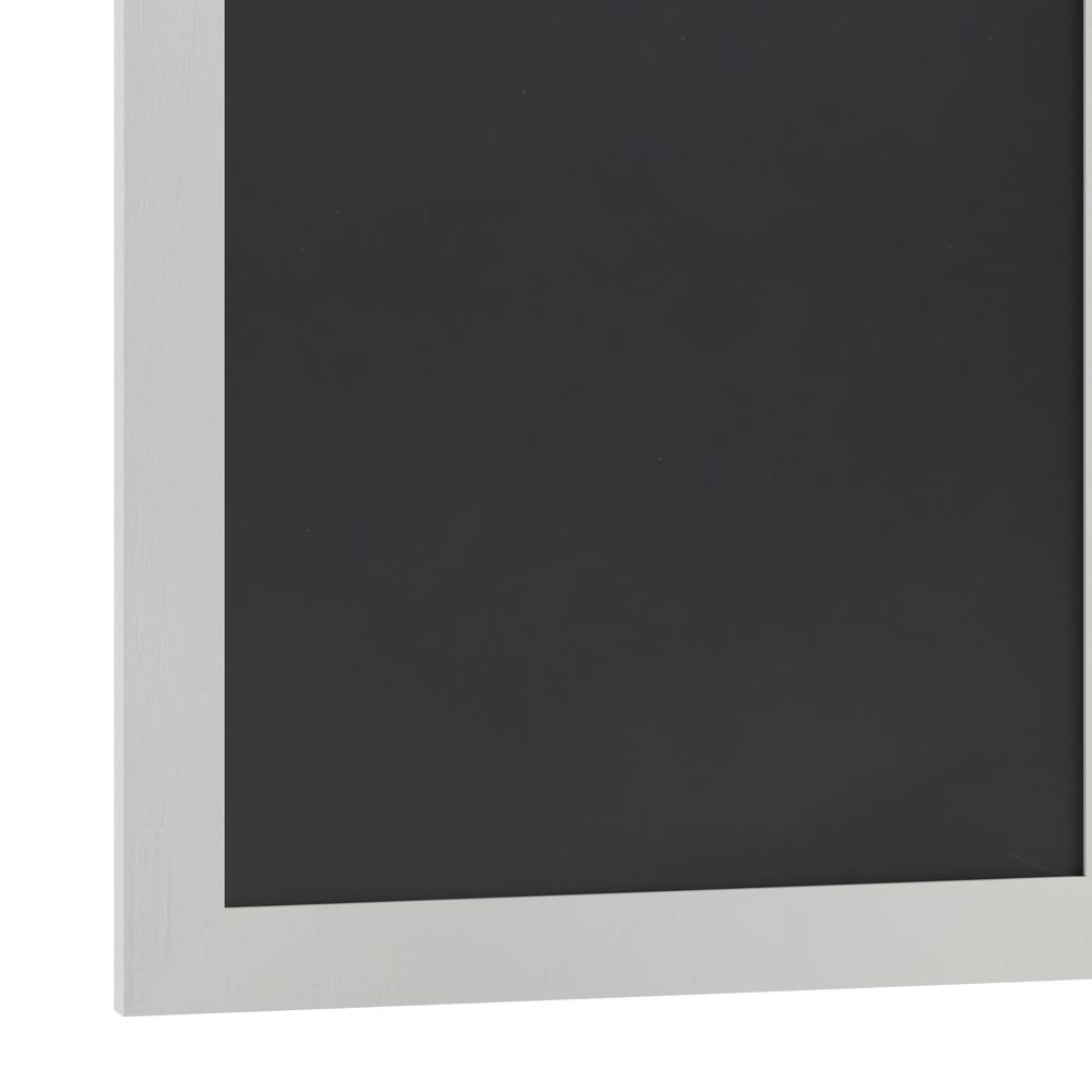 20" x 30" White Wall Mount Magnetic Chalkboard Sign. Picture 9