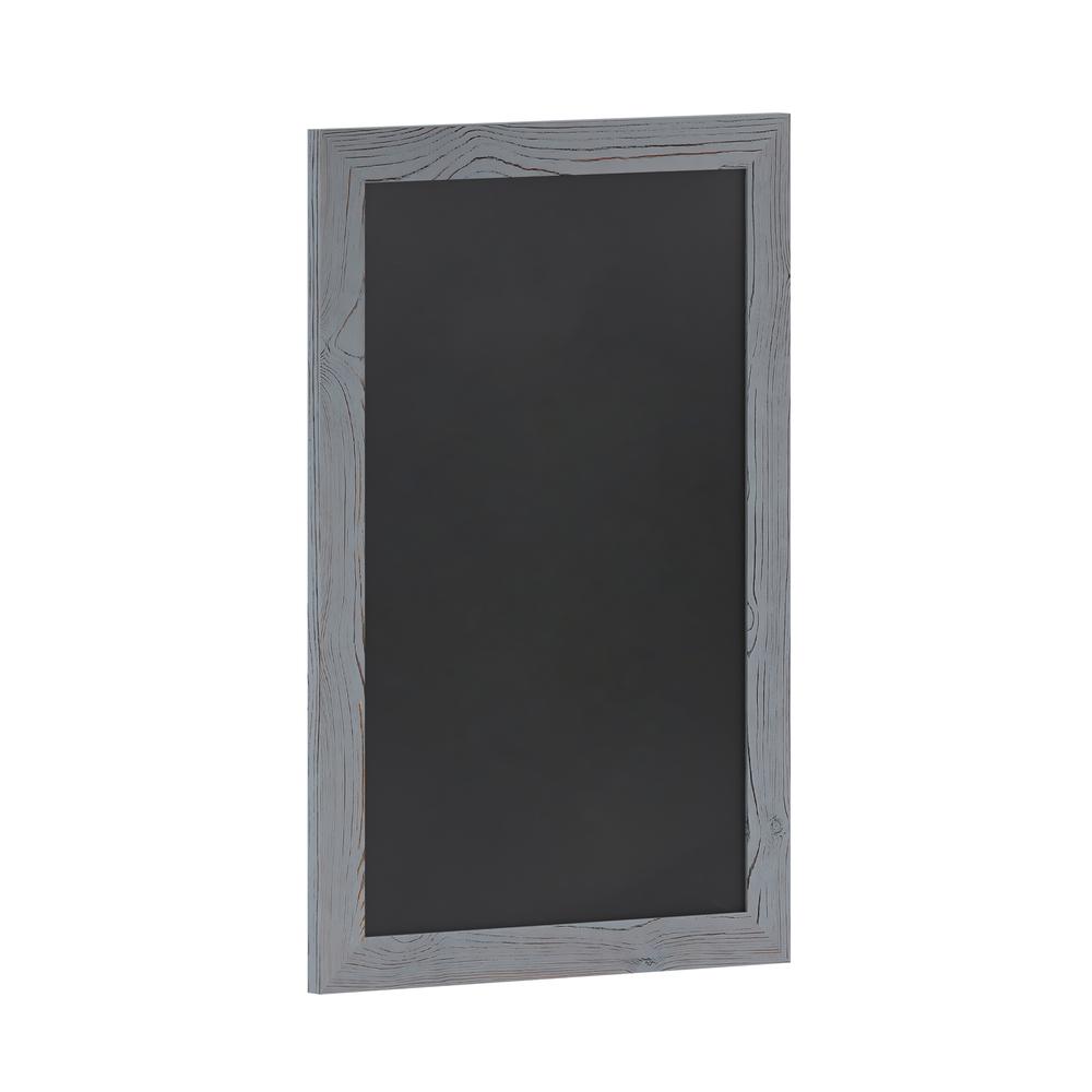 20" x 30" Gray Wall Mount Magnetic Chalkboard Sign. Picture 2