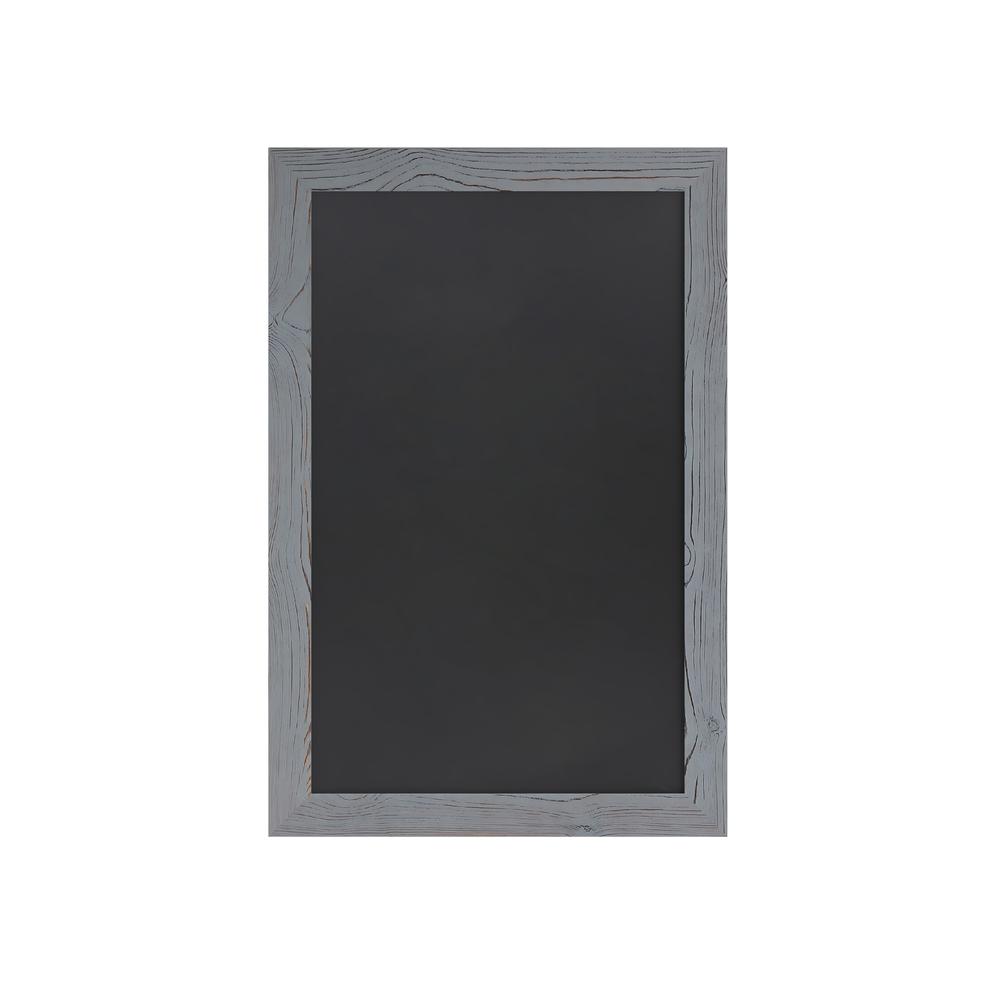 20" x 30" Gray Wall Mount Magnetic Chalkboard Sign. Picture 11