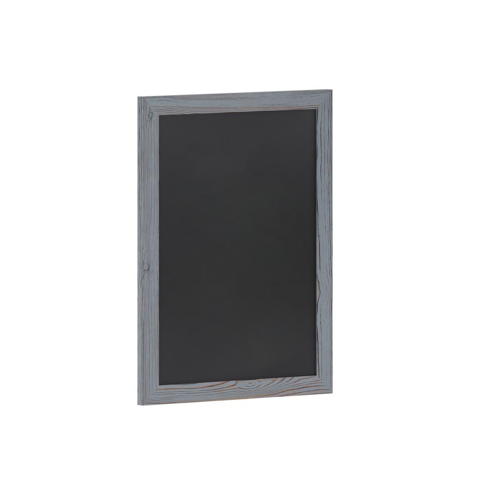 18" x 24" Gray Wall Mount Magnetic Chalkboard Sign. Picture 2
