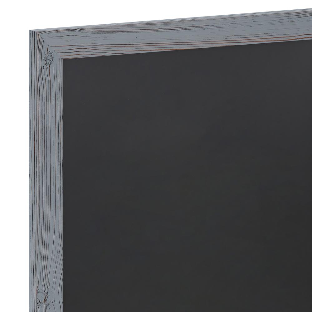 18" x 24" Gray Wall Mount Magnetic Chalkboard Sign. Picture 9