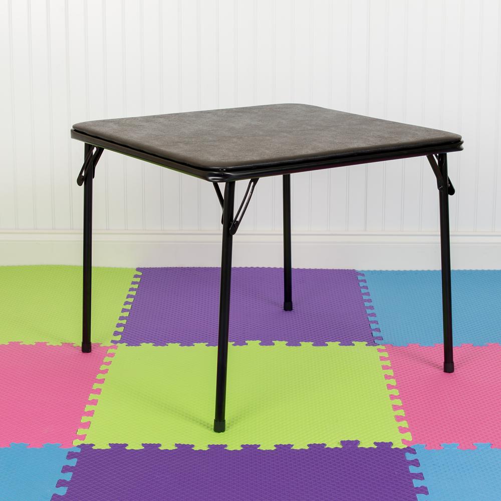 Black Folding Table. Picture 3