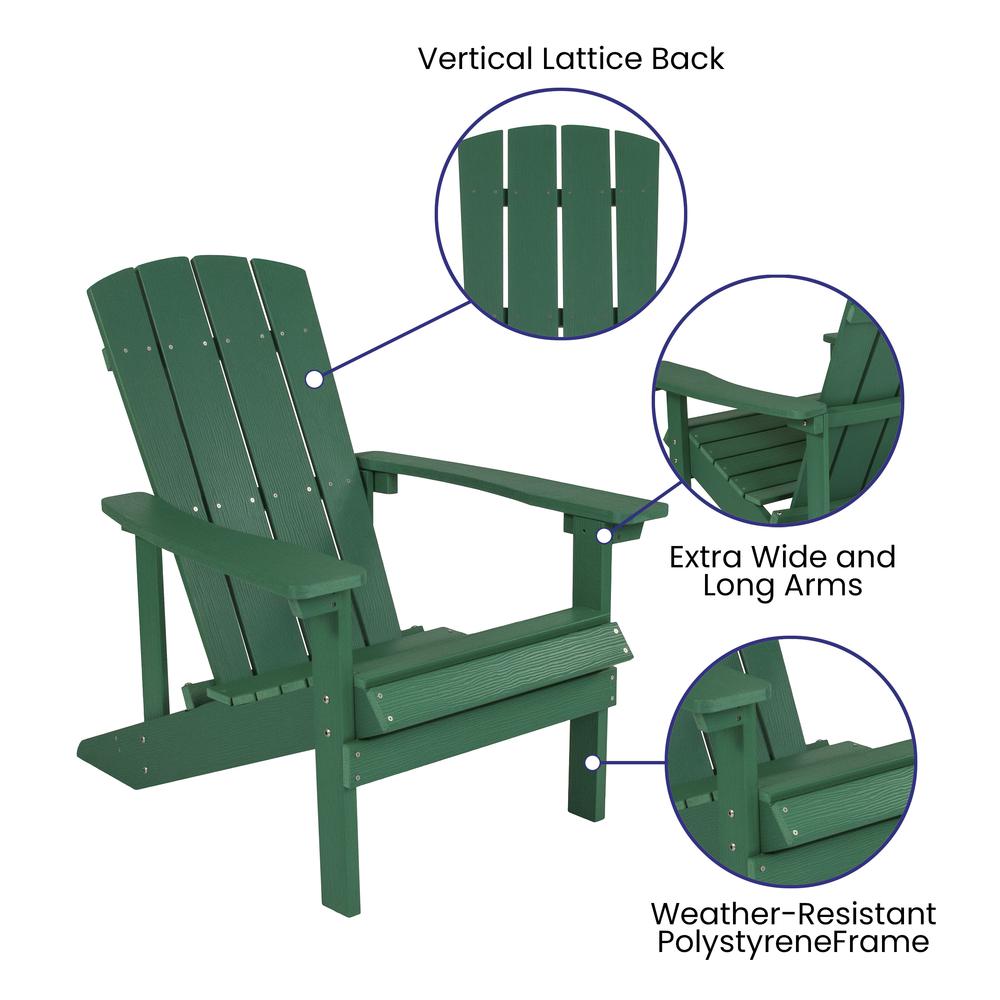 Contemporary Commercial Grade Adirondack Lounger for year round use. Picture 7