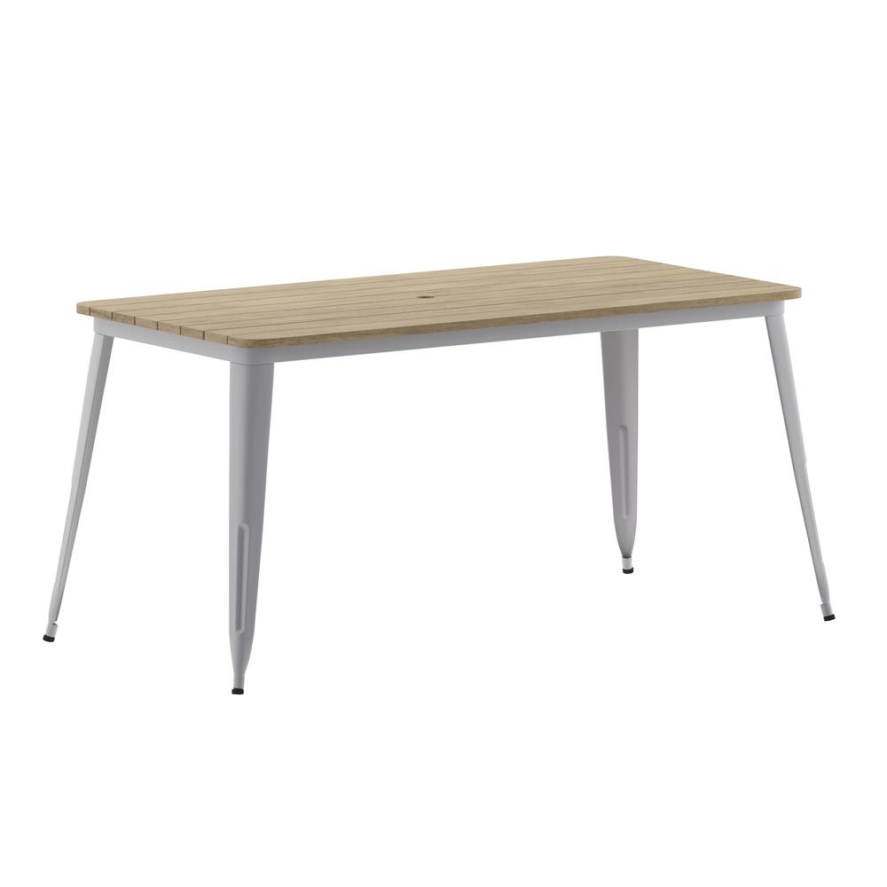 Contemporary 23.75" Square Commercial Dining Table for 2. Picture 1