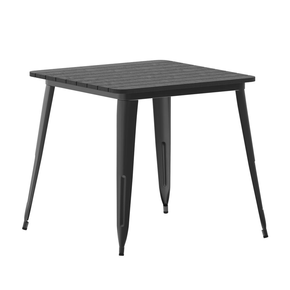 Contemporary 31.5" Square Commercial Dining Table for 4. Picture 1