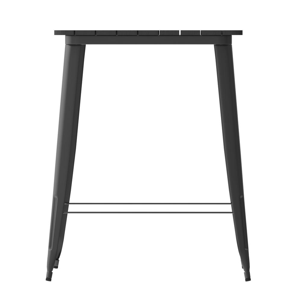 Contemporary 31.5" Square Commercial Bar Height Dining Table for 4. Picture 1