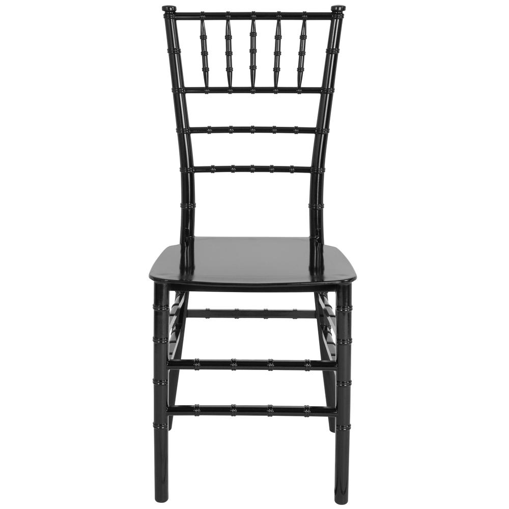 HERCULES Series Black Resin Stacking Chiavari Chair. Picture 4