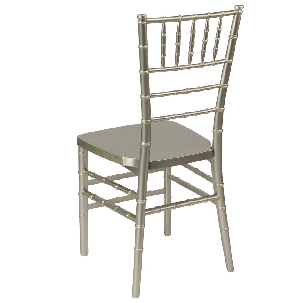 Champagne Resin Stacking Chiavari Chair. Picture 4