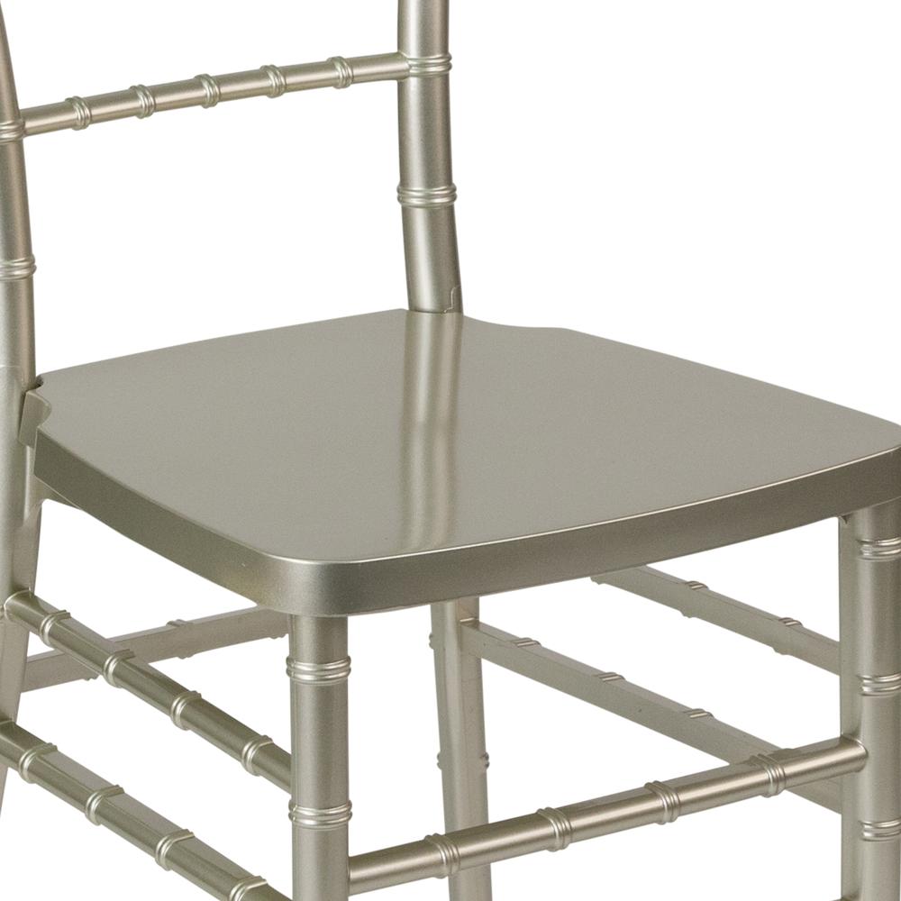 Champagne Resin Stacking Chiavari Chair. Picture 7