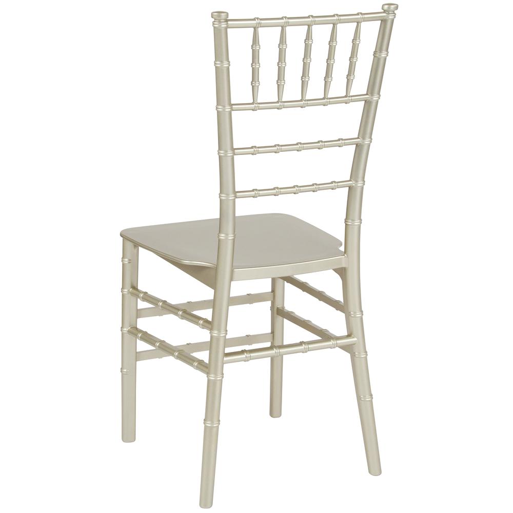Champagne  Stackable Resin Chiavari Chair. Picture 4