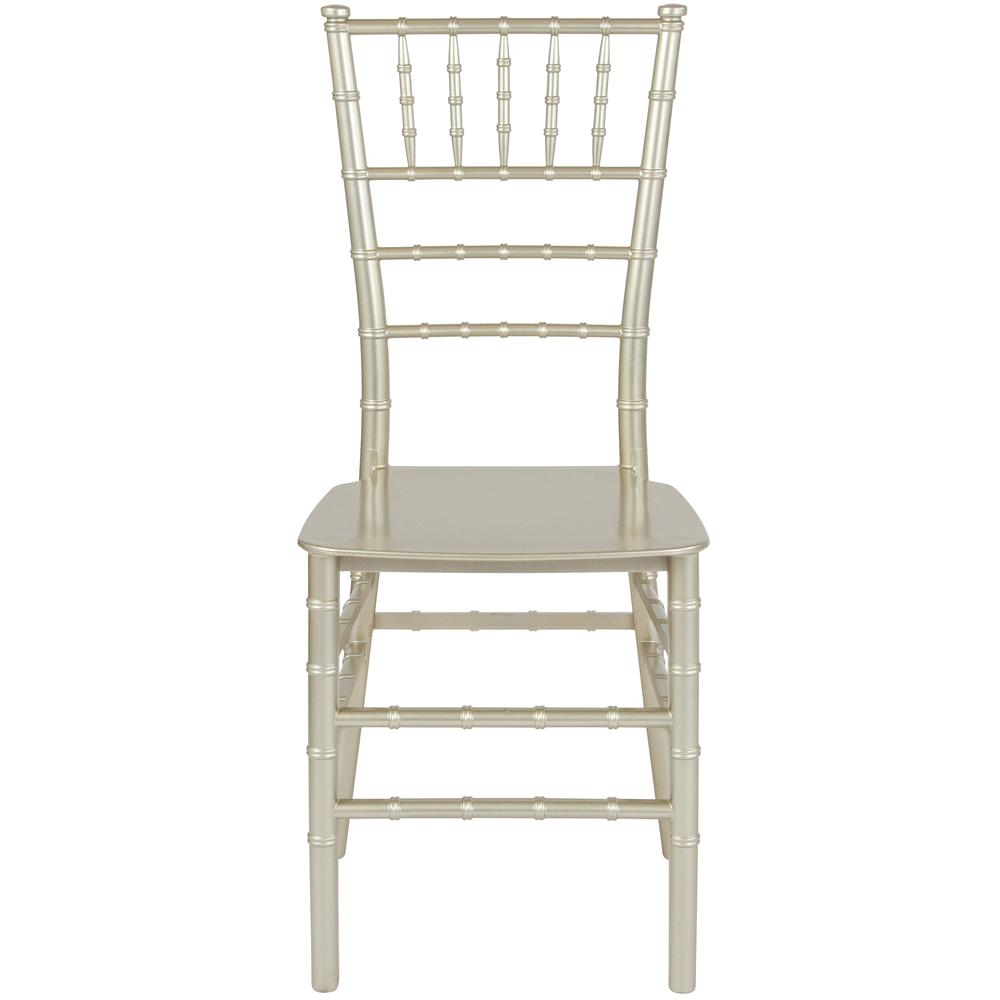 Champagne  Stackable Resin Chiavari Chair. Picture 5
