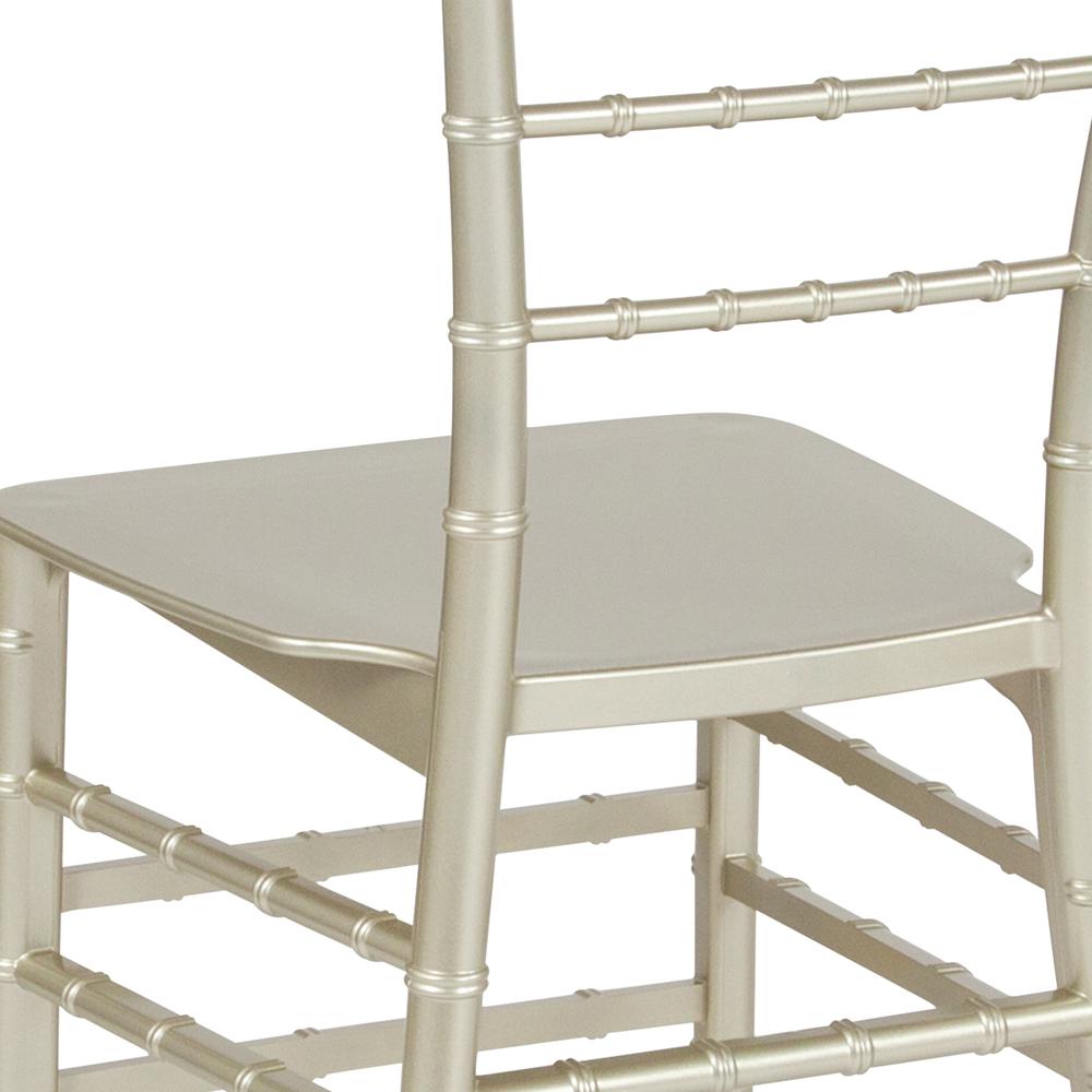 Champagne  Stackable Resin Chiavari Chair. Picture 8